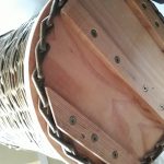 Wooden basket base