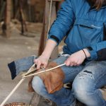 Shaping a rib