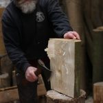 Shape with the axe