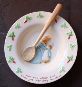 Baby spoon and bowl